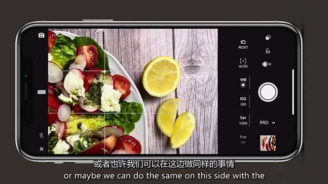 iPhone 美食摄影-掌握美食摄影造型-构图和编辑艺术-21节课-中英字幕-星禾网创星球