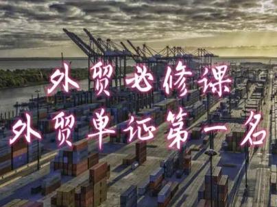 外贸必修课-外贸单证第一名-共勤外贸教程-星禾网创星球