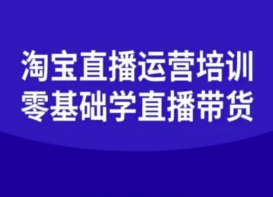 淘宝直播运营培训-零基础学会直播卖货-星禾网创星球