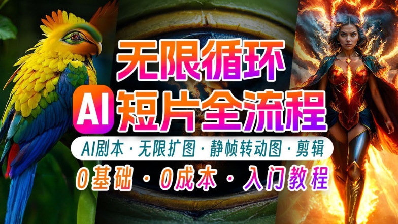AI剪辑无限循环画面：新手轻松月入上万的秘技【揭秘】-星禾网创星球