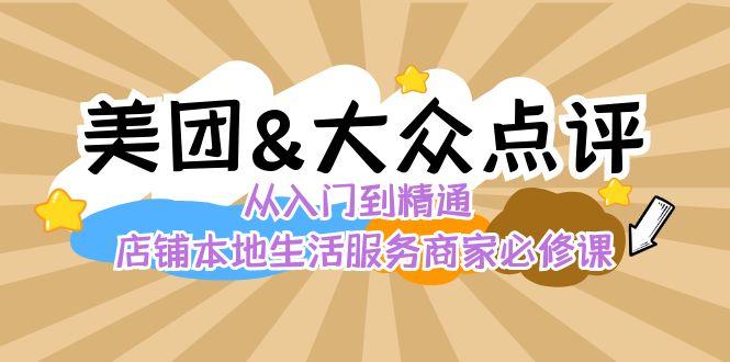 美团+大众点评 从入门到精通：店铺本地生活 流量提升 店铺运营 推广秘术 评价管理-星禾网创星球