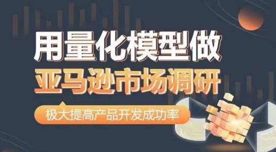 用量化模型做亚马逊市场调研，从数据出发，更高效更准确做判断，极大提高产品开发成功率-星禾网创星球