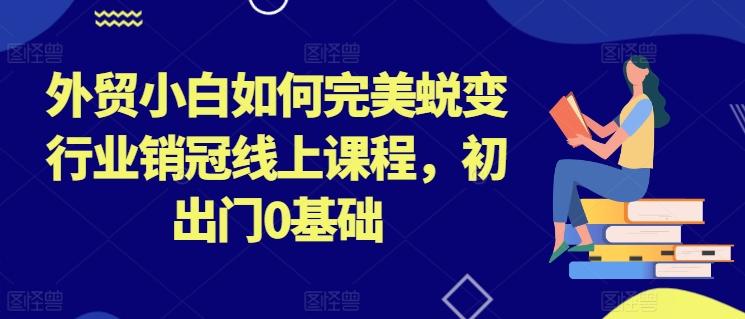 外贸小白如何完美蜕变行业销冠线上课程，初出门0基础-星禾网创星球