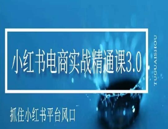 小红书电商实战精通课3.0，抓住小红书平台的风口，不错过有一个赚钱的机会-星禾网创星球