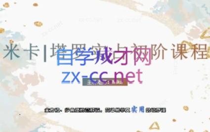米卡·实占塔罗初阶课-星禾网创星球