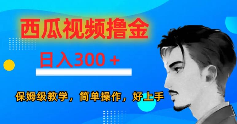 西瓜视频撸金日入300，保姆级教学，简单操作，好上手-星禾网创星球
