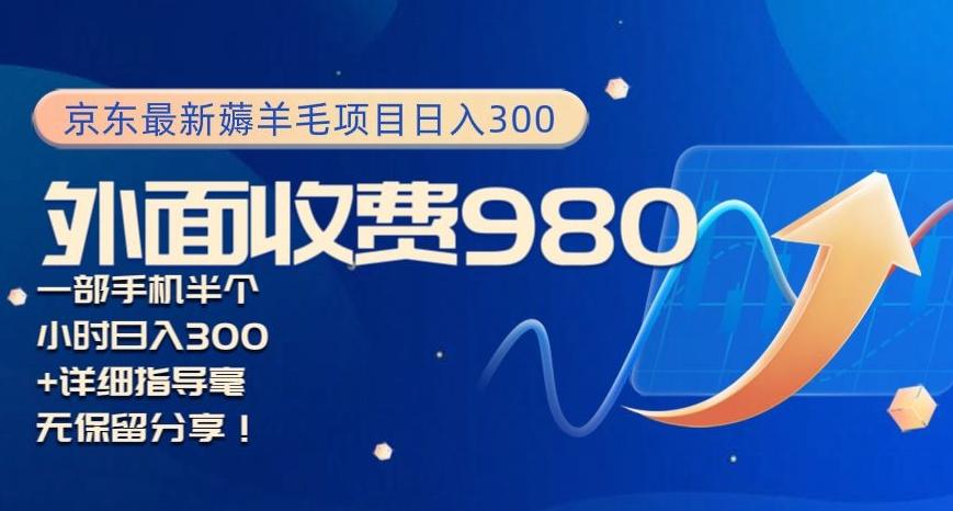 京东最新薅羊毛项目小白怎么做到日入300+一部手机半小时搞定-星禾网创星球