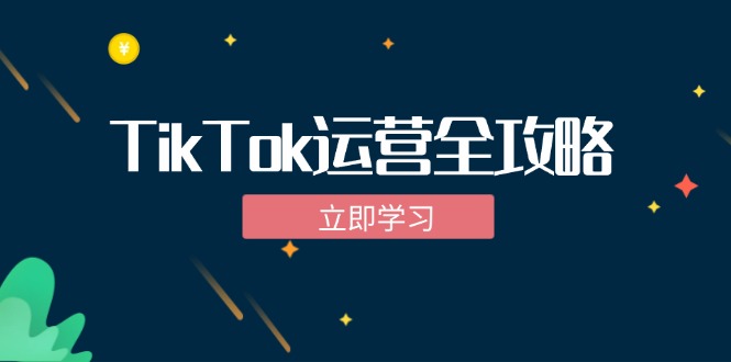 TikTok实战运营全攻略：从下载软件到变现，抖音海外版实操教程-星禾网创星球
