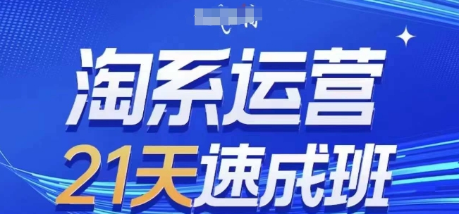 淘系运营21天速成班(更新24年8月)，0基础轻松搞定淘系运营，不做假把式-星禾网创星球